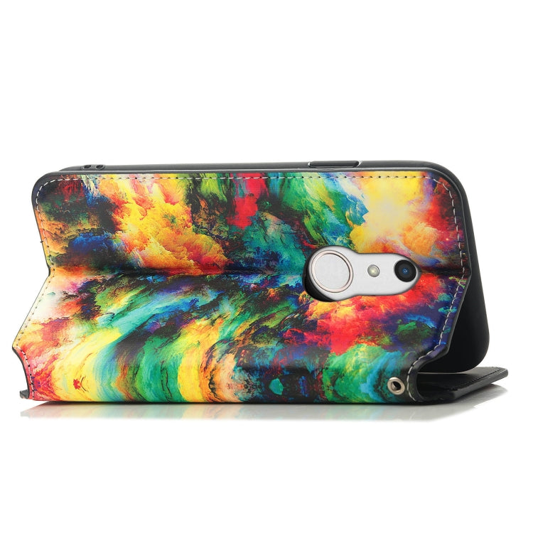 For Fujitsu Arrows BZ02/Be4 Plus/F-41B Colorful Magnetic Horizontal Flip PU Leather Case with Holder & Card Slot & Wallet