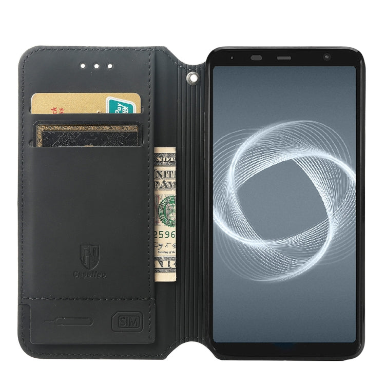 For Fujitsu Arrows BZ02/Be4 Plus/F-41B Colorful Magnetic Horizontal Flip PU Leather Case with Holder & Card Slot & Wallet