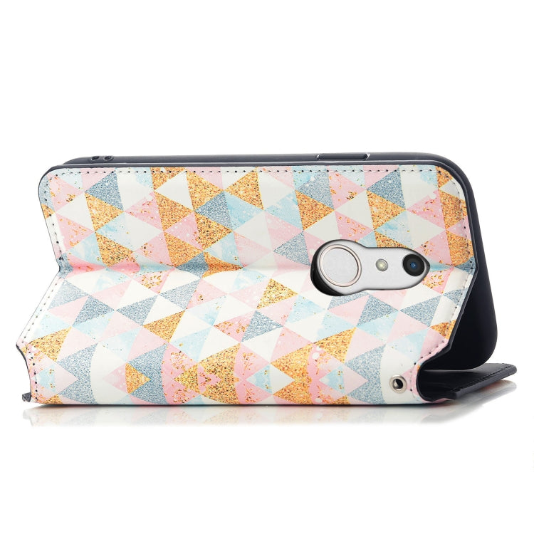 For Fujitsu Arrows BZ02/Be4 Plus/F-41B Colorful Magnetic Horizontal Flip PU Leather Case with Holder & Card Slot & Wallet