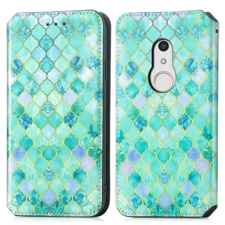 For Fujitsu Arrows BZ02/Be4 Plus/F-41B Colorful Magnetic Horizontal Flip PU Leather Case with Holder & Card Slot & Wallet