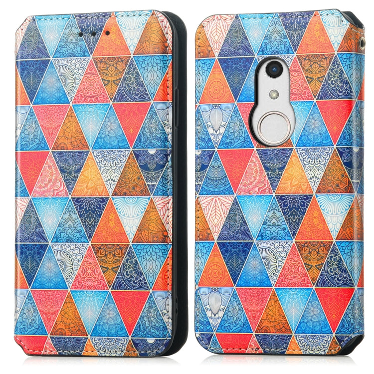 For Fujitsu Arrows BZ02/Be4 Plus/F-41B Colorful Magnetic Horizontal Flip PU Leather Case with Holder & Card Slot & Wallet
