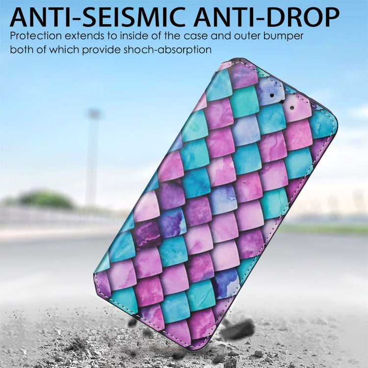 For Samsung Galaxy S21+ 5G Colorful Magnetic Horizontal Flip PU Leather Case with Holder & Card Slot & Wallet