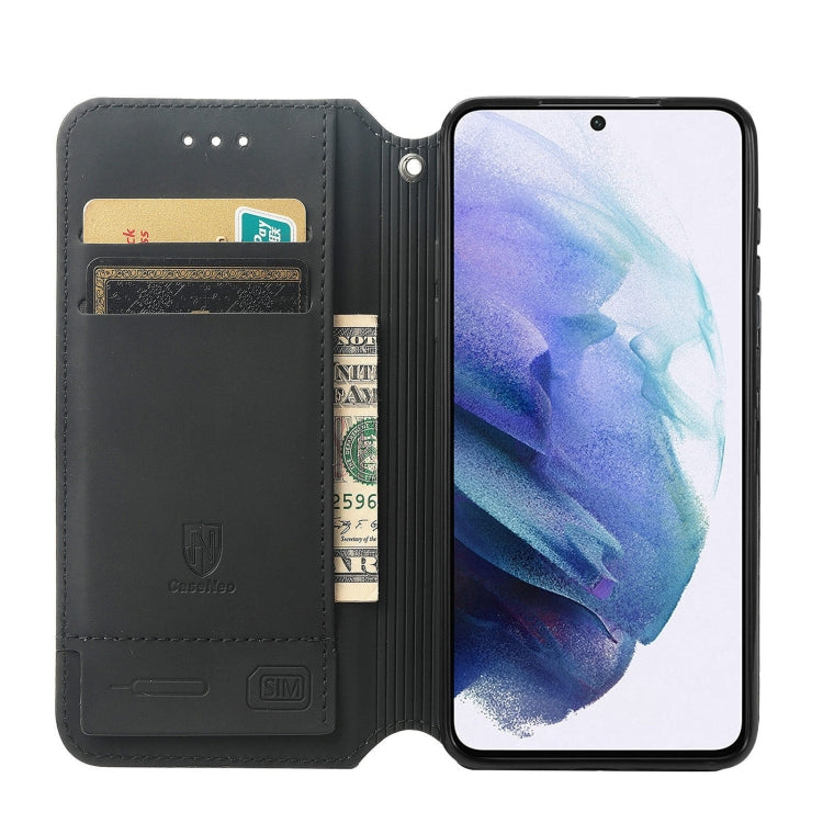 For Samsung Galaxy S21+ 5G Colorful Magnetic Horizontal Flip PU Leather Case with Holder & Card Slot & Wallet