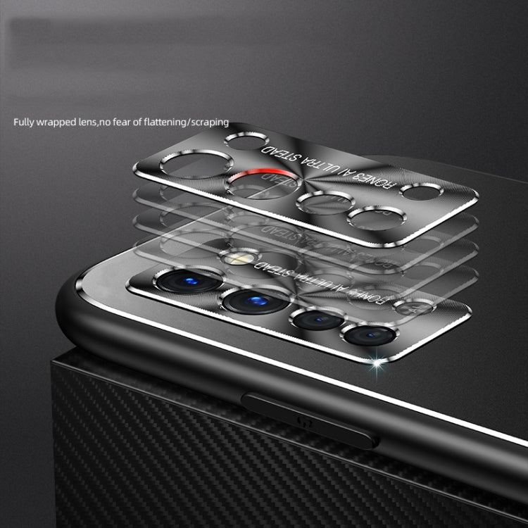 For OPPO Reno3 / K7 Cool Frosted Metal TPU Shockproof Case