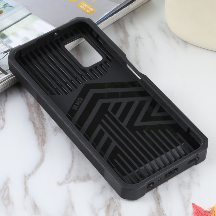 For Samsung Galaxy A03s 166.5mm EU/A02s 166.5mm US Sliding Camera Cover Design PC + TPU Shockproof Case with Ring Holder & Card Slot