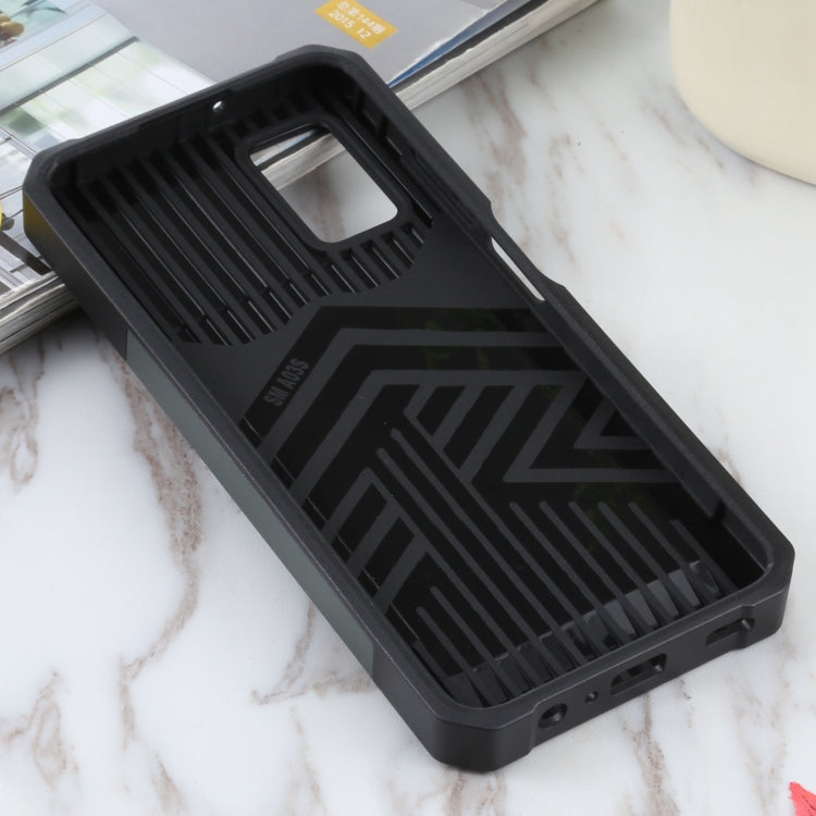 For Samsung Galaxy A03s 166.5mm EU/A02s 166.5mm US Sliding Camera Cover Design PC + TPU Shockproof Case with Ring Holder & Card Slot