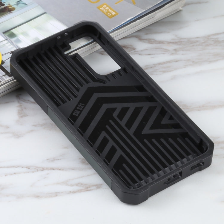 For Samsung Galaxy S21 5G Sliding Camera Cover Design PC + TPU Shockproof Case with Ring Holder & Card Slot