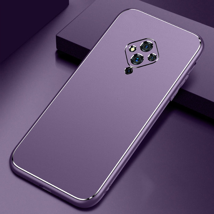 For vivo S5 Cool Frosted Metal TPU Shockproof Case