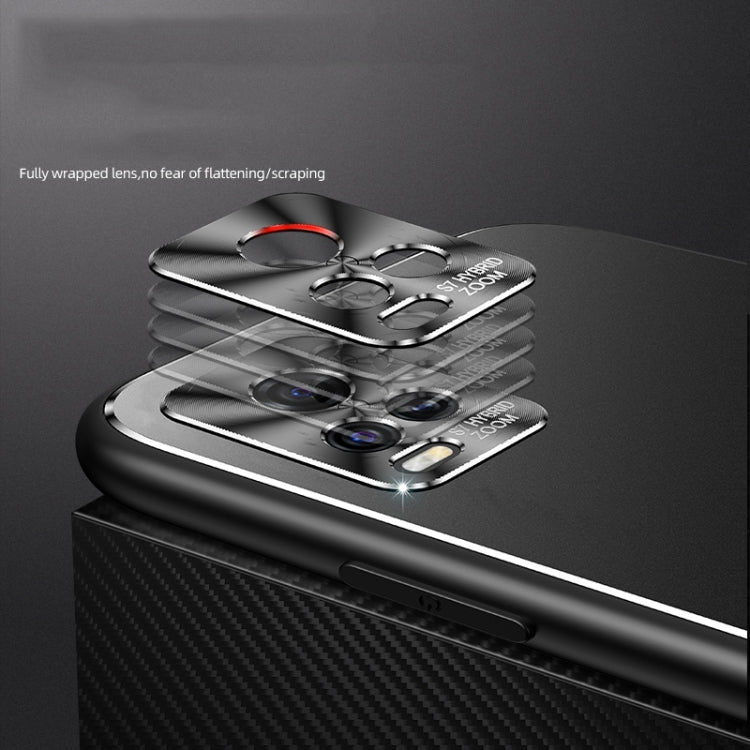 For vivo S7 Cool Frosted Metal TPU Shockproof Case