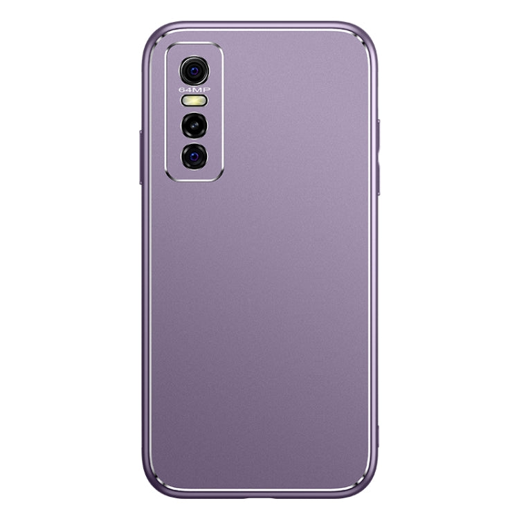 For vivo S7e / Y73s Cool Frosted Metal TPU Shockproof Case