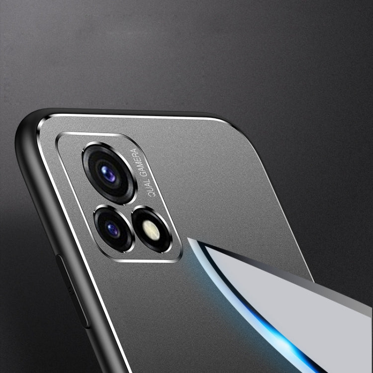 For vivo Y52s / Y31s / iQOO U3 / iQOO U3x Cool Frosted Metal TPU Shockproof Case