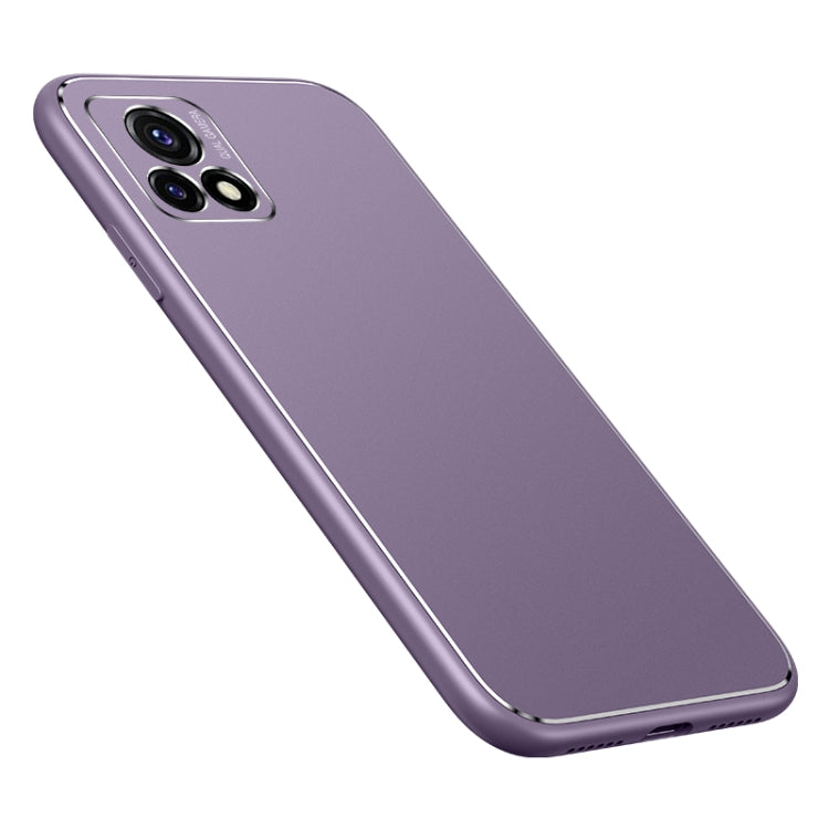 For vivo Y52s / Y31s / iQOO U3 / iQOO U3x Cool Frosted Metal TPU Shockproof Case