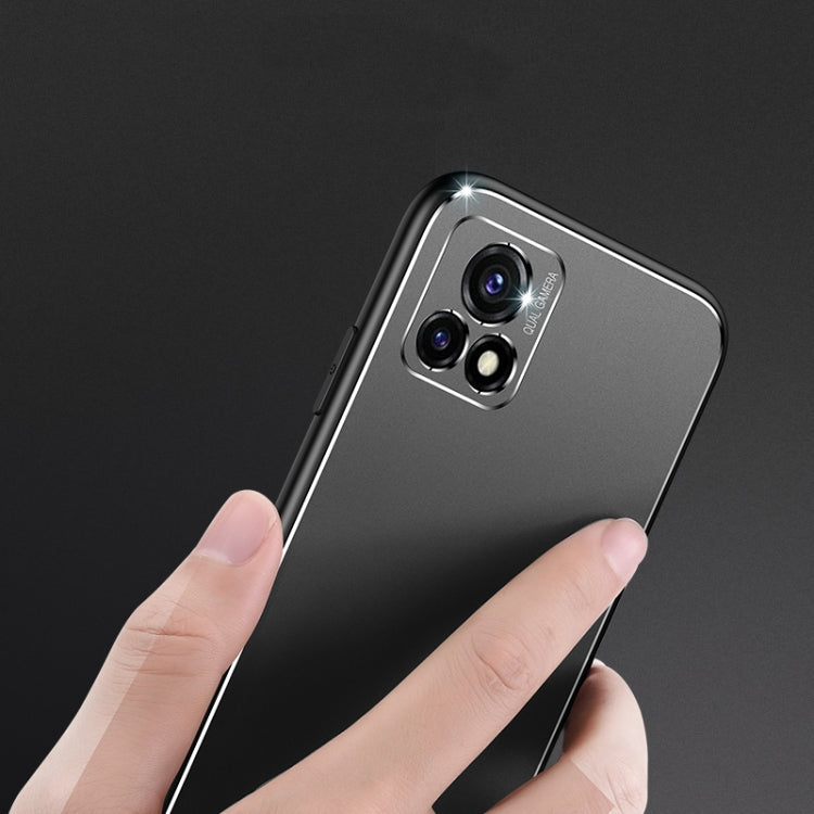 For vivo Y52s / Y31s / iQOO U3 / iQOO U3x Cool Frosted Metal TPU Shockproof Case