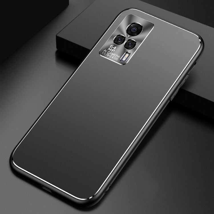 For vivo S9e Cool Frosted Metal TPU Shockproof Case