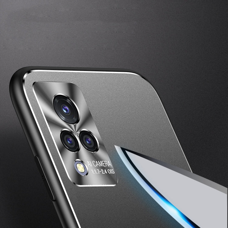 For vivo S9e Cool Frosted Metal TPU Shockproof Case