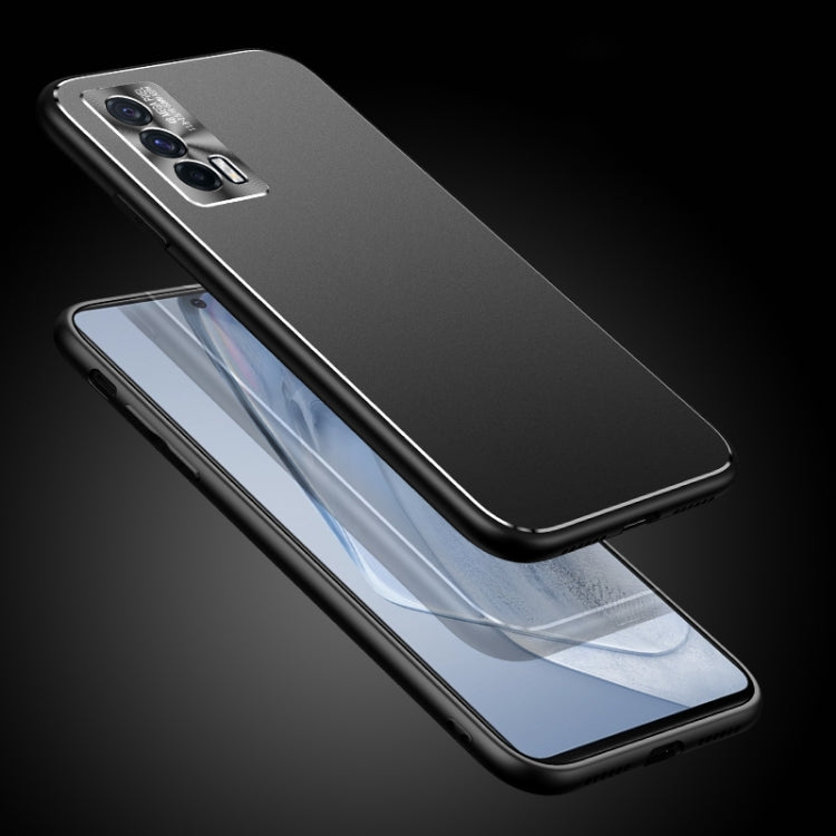 For vivo iQOO Neo5 Cool Frosted Metal TPU Shockproof Case