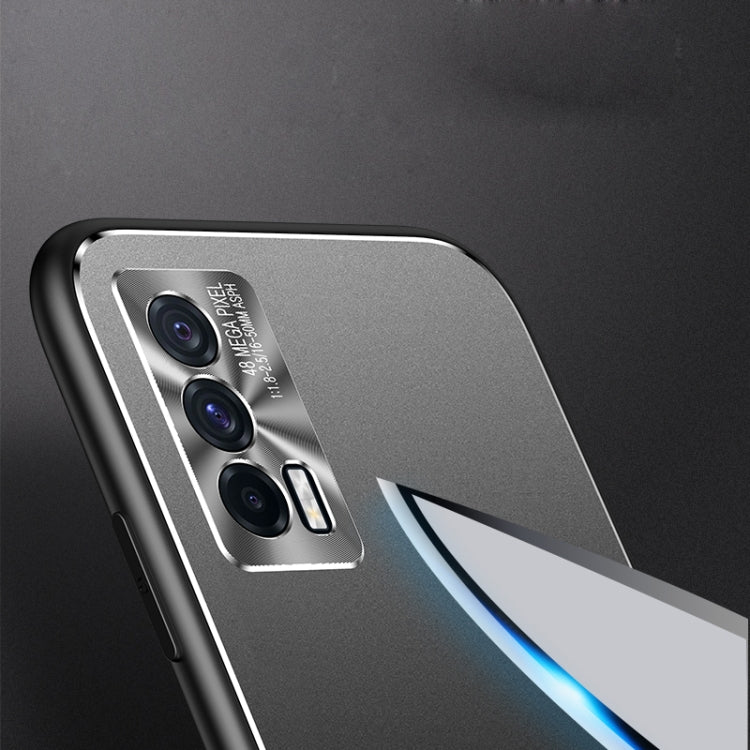 For vivo iQOO Neo5 Cool Frosted Metal TPU Shockproof Case