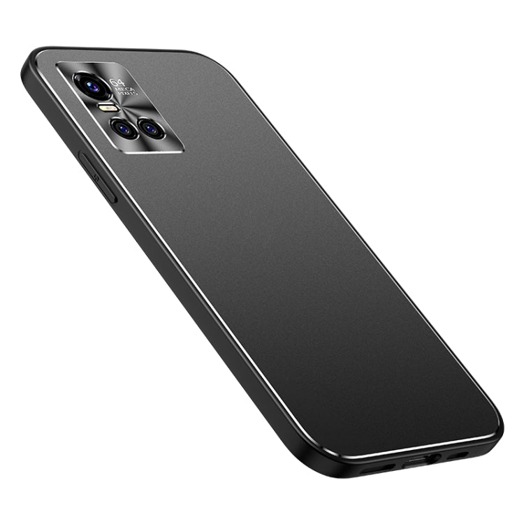 For vivo S10 / S10 Pro Cool Frosted Metal TPU Shockproof Case