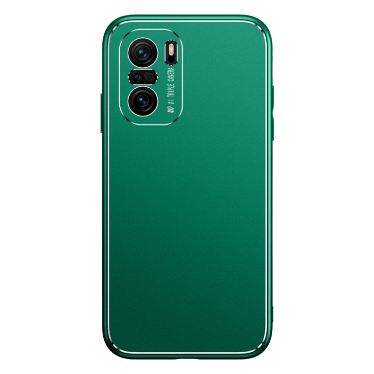 For Xiaomi Redmi K40 Pro / K40 Cool Frosted Metal TPU Shockproof Case