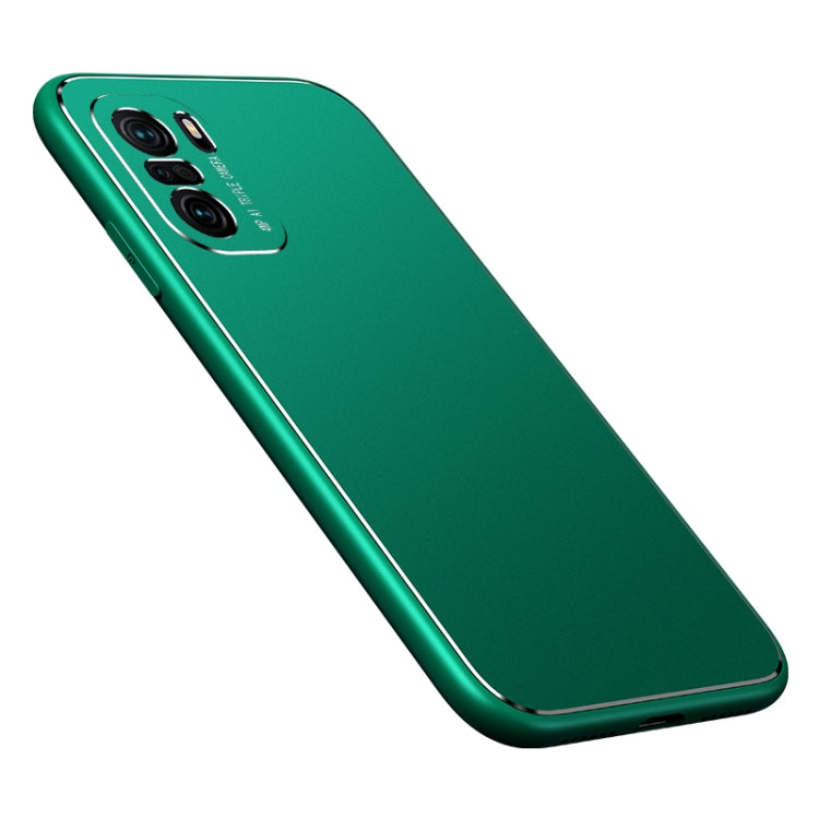 For Xiaomi Redmi K40 Pro / K40 Cool Frosted Metal TPU Shockproof Case