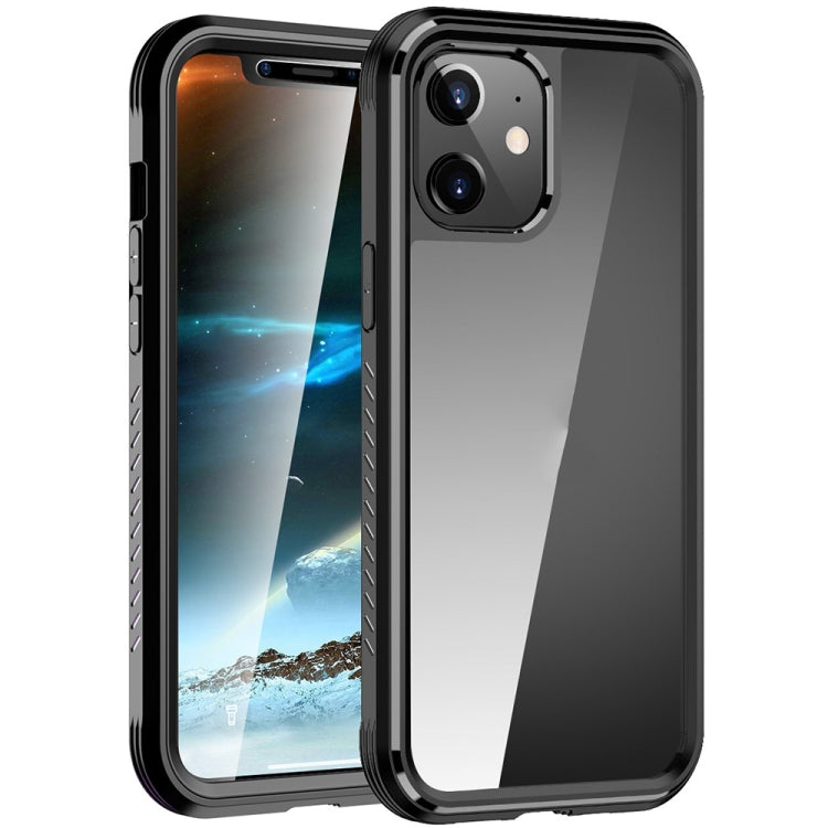 For iPhone 12 mini C1 2 in 1 Shockproof TPU + PC Protective Case with PET Screen Protector