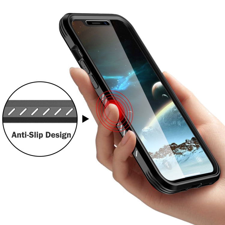 For iPhone 12 mini C1 2 in 1 Shockproof TPU + PC Protective Case with PET Screen Protector