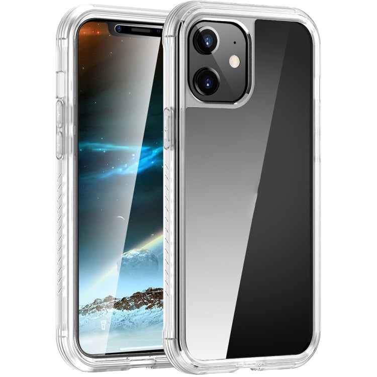 For iPhone 12 mini C1 2 in 1 Shockproof TPU + PC Protective Case with PET Screen Protector