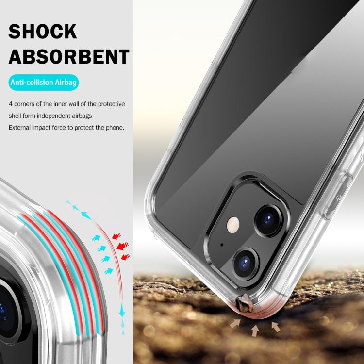 For iPhone 12 mini C1 2 in 1 Shockproof TPU + PC Protective Case with PET Screen Protector