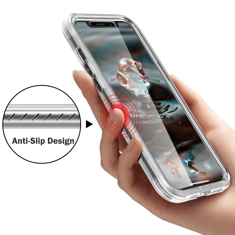 For iPhone 12 / 12 Pro C1 2 in 1 Shockproof TPU + PC Protective Case with PET Screen Protector