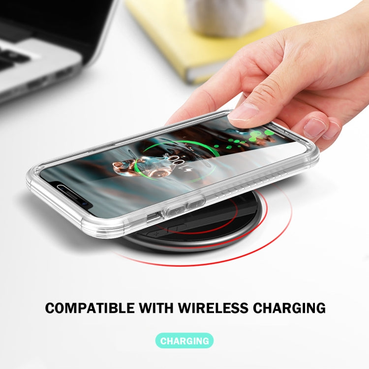 For iPhone 12 / 12 Pro C1 2 in 1 Shockproof TPU + PC Protective Case with PET Screen Protector