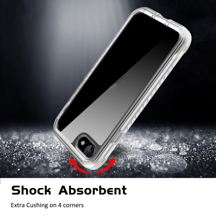 For iPhone SE 2022 / SE 2020 / 8 / 7 C1 2 in 1 Shockproof TPU + PC Protective Case with PET Screen Protector