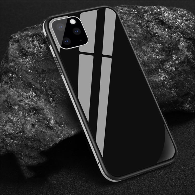 For iPhone 11 Pro Max SULADA Shockproof Aviation Aluminum Metal Frame + Nano Glass + TPU Protective Case