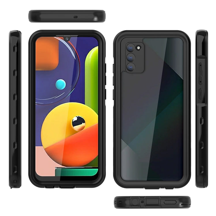 For Samsung Galaxy A02s RedPepper Shockproof Waterproof PC + TPU Protective Case(Black)