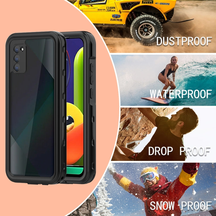 For Samsung Galaxy A02s RedPepper Shockproof Waterproof PC + TPU Protective Case(Black)