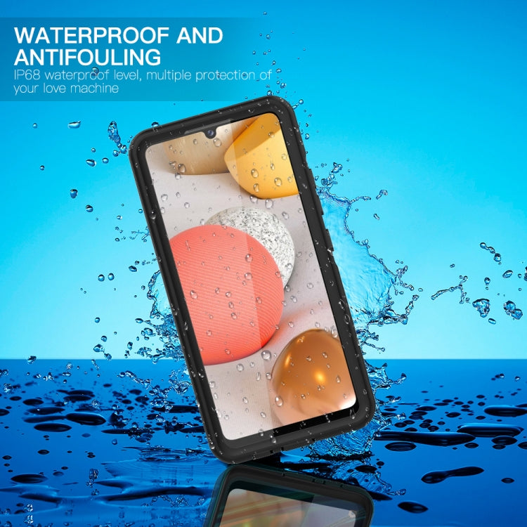 For Samsung Galaxy A42 5G RedPepper Shockproof Waterproof PC + TPU Protective Case(Black)
