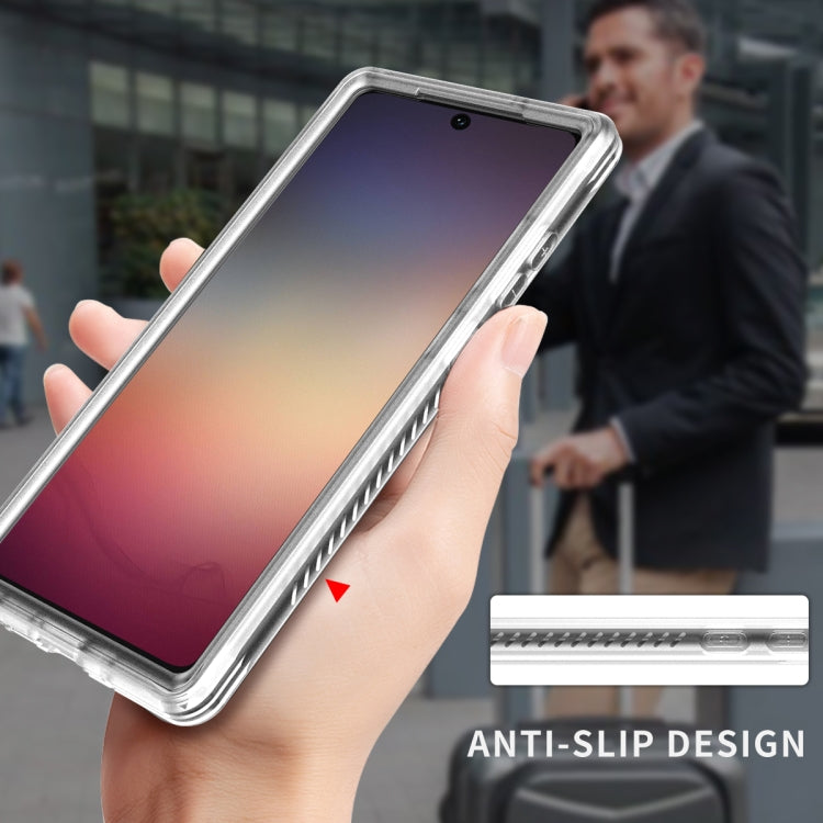 For Samsung Galaxy Note20 C1 2 in 1 Shockproof TPU + PC Protective Case with PET Screen Protector