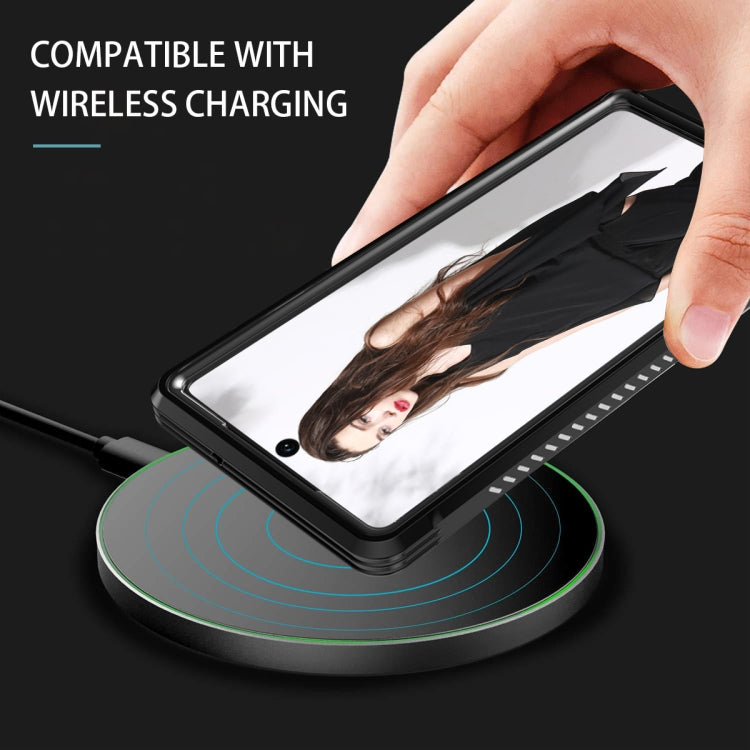 For Samsung Galaxy Note20 Ultra C1 2 in 1 Shockproof TPU + PC Protective Case with PET Screen Protector