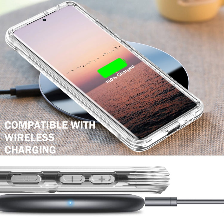 For Samsung Galaxy S21 5G C1 2 in 1 Shockproof TPU + PC Protective Case with PET Screen Protector