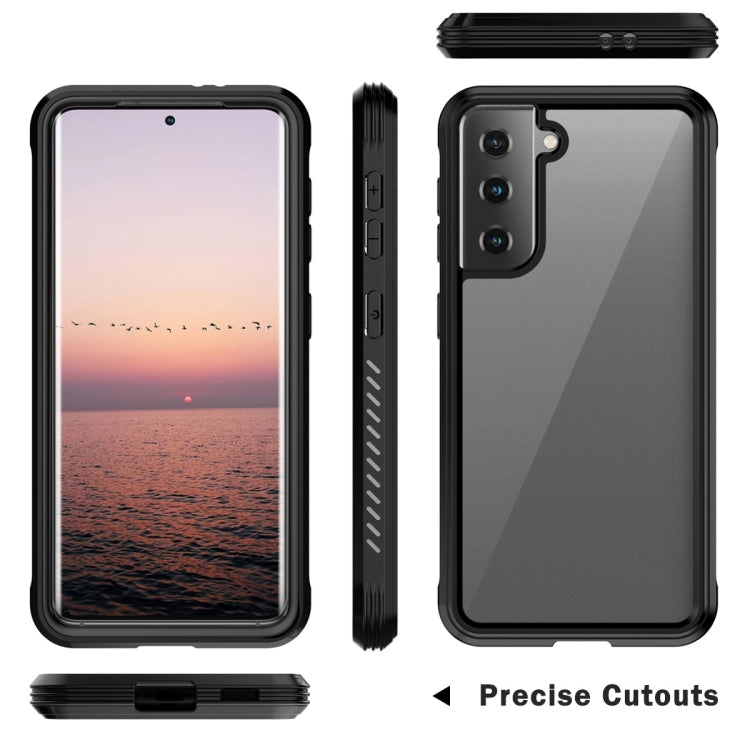 For Samsung Galaxy S21+ 5G C1 2 in 1 Shockproof TPU + PC Protective Case with PET Screen Protector