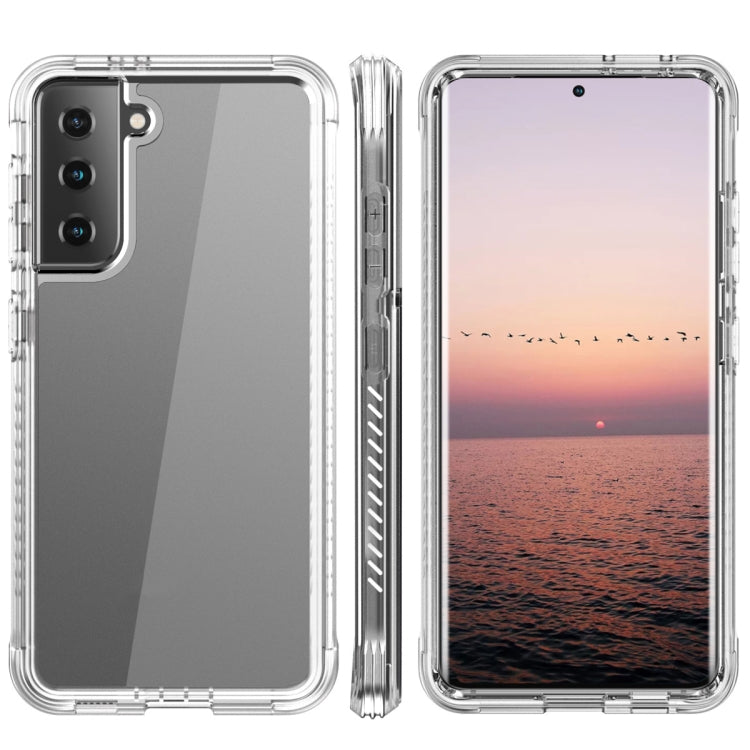 For Samsung Galaxy S21+ 5G C1 2 in 1 Shockproof TPU + PC Protective Case with PET Screen Protector