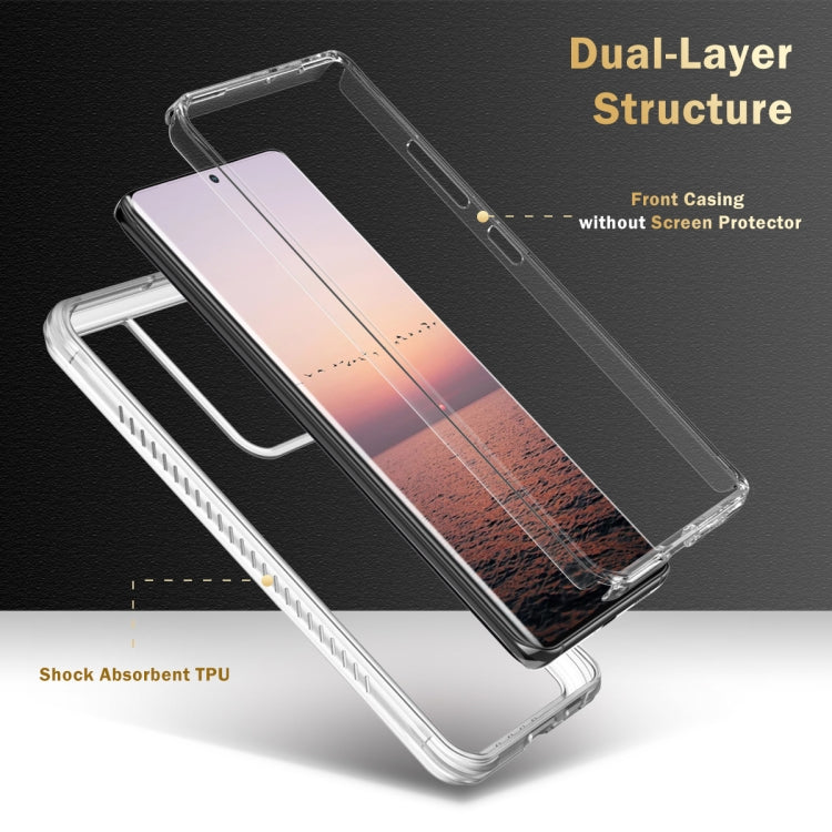 For Samsung Galaxy S21+ 5G C1 2 in 1 Shockproof TPU + PC Protective Case with PET Screen Protector
