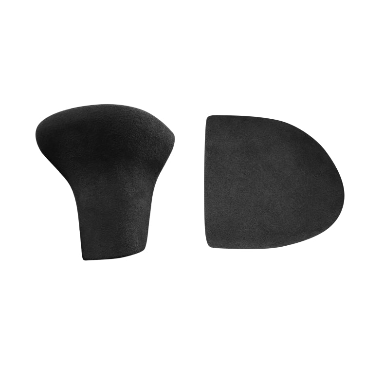 2 PCS / Set Car Suede Shift Knob Handle Cover for Audi A4/A5(2013-2016) &  A6(2009-2015) & Q5(2013-2018), Suitable for Left Driving