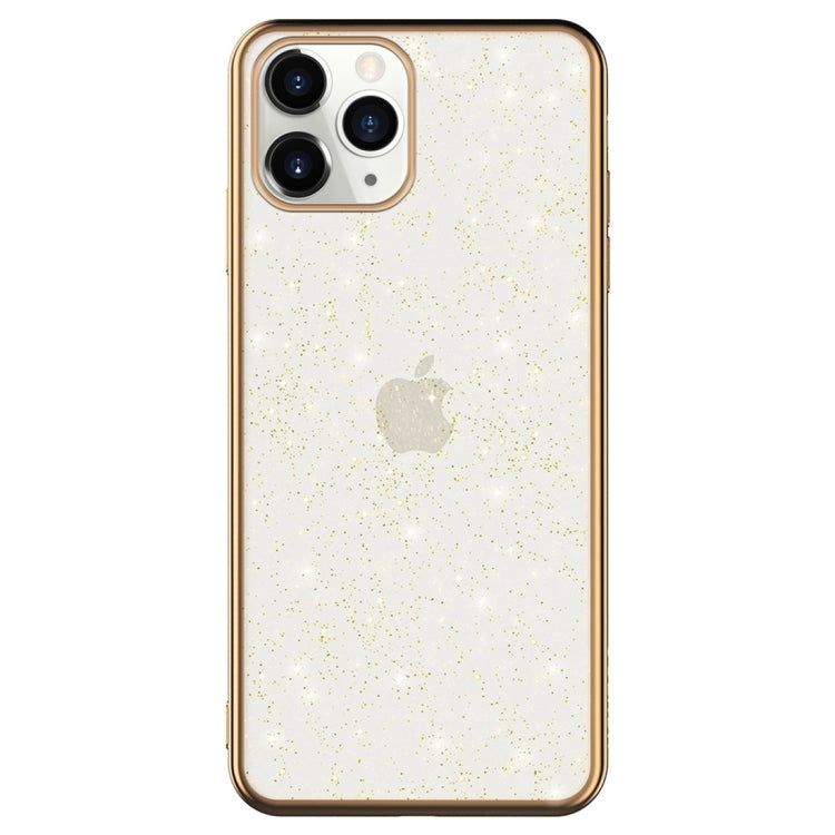 For iPhone 11 Pro Max SULADA Drop-proof TPU+ Plating Powder Protective Case