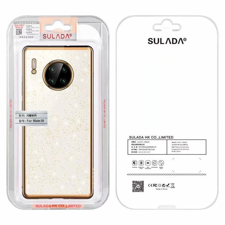 For Huawei Mate 30 SULADA Drop-proof TPU+ Plating Powder Protective Case