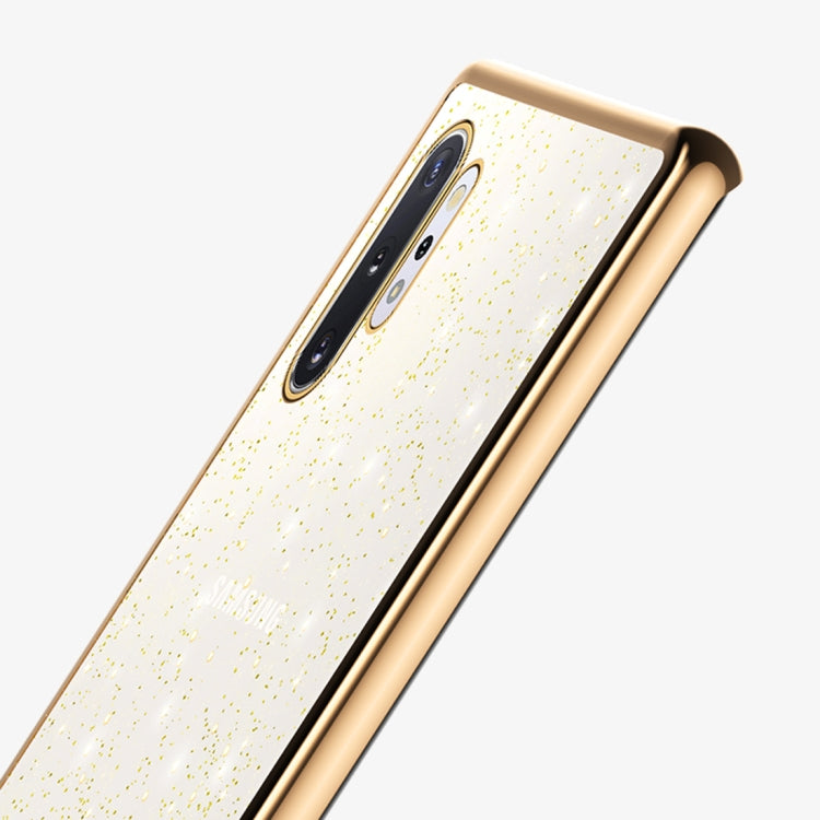 For Galaxy Note 10+ SULADA Drop-proof TPU+ Plating Powder Protective Case