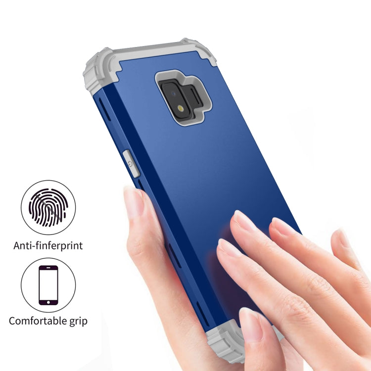 For Samsung Galaxy J2 Core 3 in 1 Shockproof PC + Silicone Protective Case