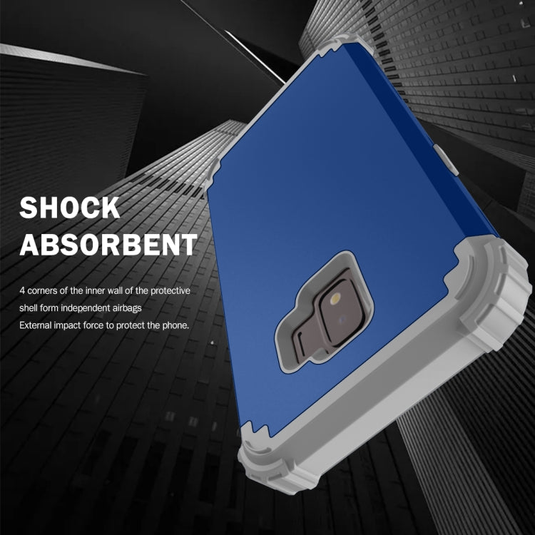 For Samsung Galaxy J2 Core 3 in 1 Shockproof PC + Silicone Protective Case