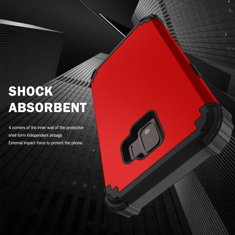 For Samsung Galaxy J2 Core 3 in 1 Shockproof PC + Silicone Protective Case