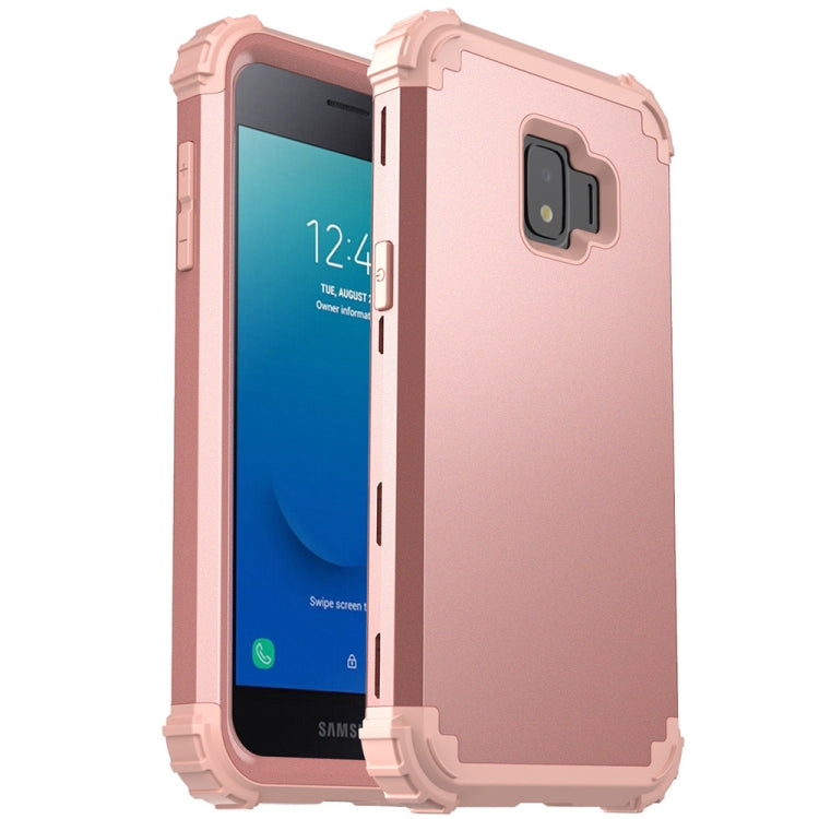For Samsung Galaxy J2 Core 3 in 1 Shockproof PC + Silicone Protective Case