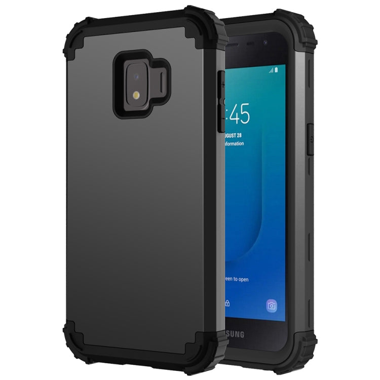 For Samsung Galaxy J2 Core 3 in 1 Shockproof PC + Silicone Protective Case